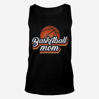Basketball Mom Vintage 90s Style Basketball Mother Gift Unisex Tank Top - Seseable