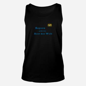 Bayern gegen Rest der Welt Unisex TankTop, Lustiges Bayern-Fan Unisex TankTop - Seseable