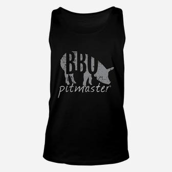 Bbq Pitmaster T Shirt, Pig Grilling Grill Father Day Gift Unisex Tank Top - Seseable