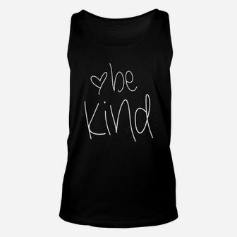 Be Kind Summer Letter Print Tops Inspirational Graphic Unisex Tank Top - Seseable
