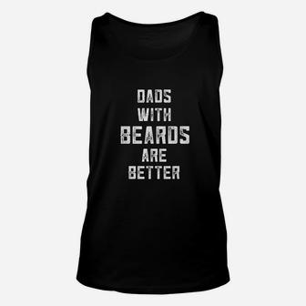 Beard And Tattoo Dads With Beards Are Better Unisex Tank Top - Seseable