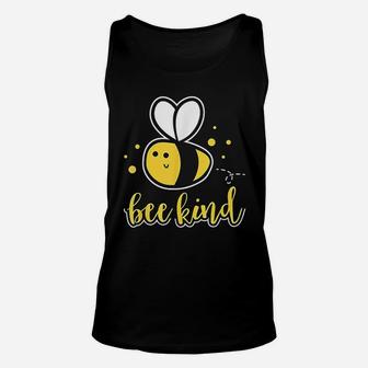 Bee Kind Bumble Bee Kindness Teacher Gift Unisex Tank Top - Seseable