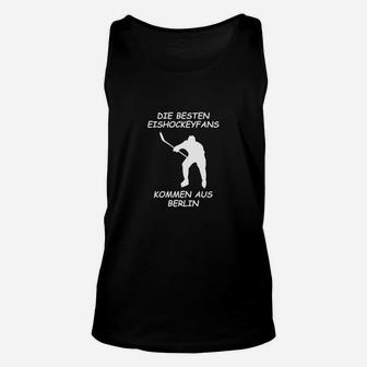 Berlin Eishockey-Fan Unisex TankTop, Fangeschmiedetes Design Unikat - Seseable