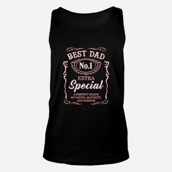 Best Dad No1 Extra Special Awesome Funny Humor Dt Unisex Tank Top - Seseable