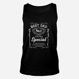 Best Dad No1 Extra Special Awesome Funny Unisex Tank Top - Seseable