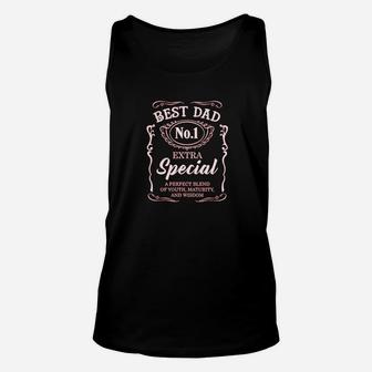 Best Dad No1 Extra Special Awesome Unisex Tank Top - Seseable