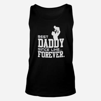Best Daddy For Ever, best christmas gifts for dad Unisex Tank Top - Seseable