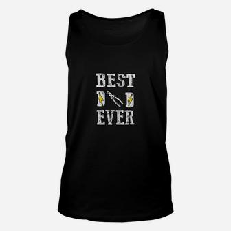 Best Electrician Dad Ever Unisex Tank Top - Seseable