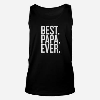 Best Papa Ever Halloween Christmas Funny Cool Holida Unisex Tank Top - Seseable