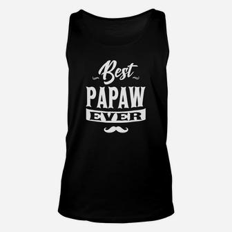 Best Papaw Ever Fathers Day Gifts Men Grandpa Unisex Tank Top - Seseable