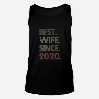 Best Wife Since 2020 Epic Matching 1st Wedding Anniversary Unisex Tank Top - Seseable
