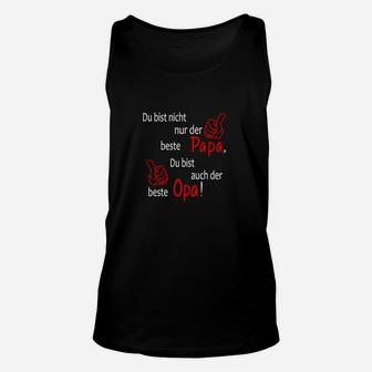 Beste Papa und Opa Unisex TankTop, Personalisiert für Männer - Seseable