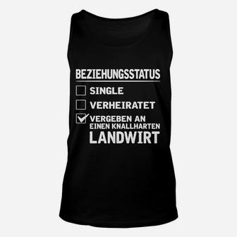 Beziehungsstatus Landwirt Unisex TankTop, Lustiges Partner-Outfit - Seseable