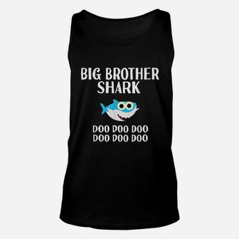 Big Brother Shark Doo Doo Toddler For Brothers Unisex Tank Top - Seseable