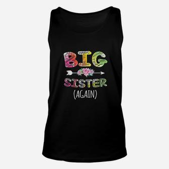 Big Sister Again For Girls, sister presents Unisex Tank Top - Seseable