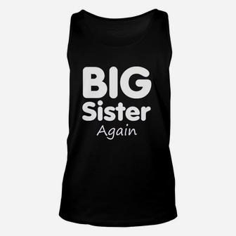Big Sister Again, sister presents Unisex Tank Top | Seseable UK