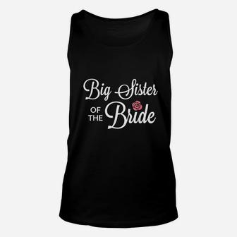Big Sister Of The Bride Wedding Party Unisex Tank Top - Seseable