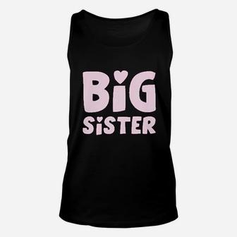 Big Sister Sibling Gift Idea Elder Sister Cute Unisex Tank Top - Seseable