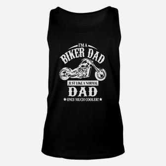 Biker For Fathers Day, best christmas gifts for dad Unisex Tank Top - Seseable