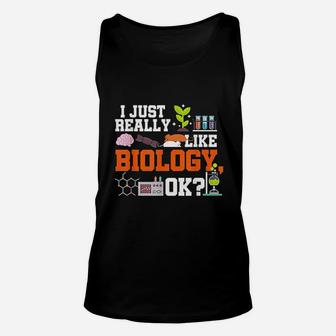 Biology Teacher Gift Science Student Biology Unisex Tank Top - Seseable