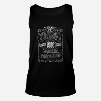 Birthday Gift Vintage 1960 Aged To Perfection Unisex Tank Top - Seseable