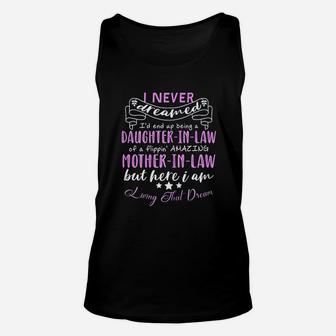 Birthday Or Xmas Gift From Mother In Law To Daughter Unisex Tank Top - Seseable