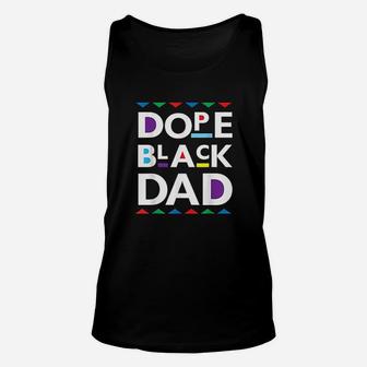 Black Dad Black History Gift Black Father Unisex Tank Top - Seseable