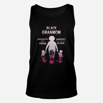 Black Month History Black Granmom Grandchildren Best Friend Family Love Gift Unisex Tank Top - Seseable