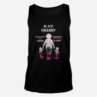 Black Month History Black Granny Grandchildren Best Friend Family Love Gift Unisex Tank Top - Seseable
