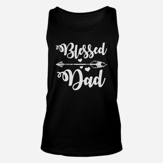 Blessed Dad Unisex Tank Top - Seseable