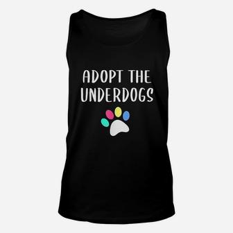 Blind Dog Rescue Alliance Adopt The Underdogs Unisex Tank Top - Seseable