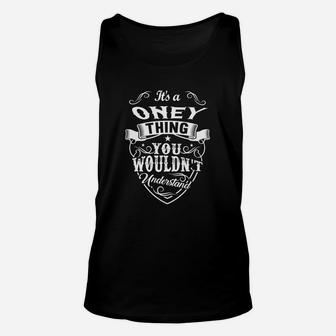 Bns200842-oney Thing Head Unisex Tank Top - Seseable
