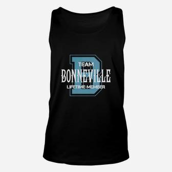 Bonneville Shirts - Team Bonneville Lifetime Member Name Shirts Unisex Tank Top - Seseable