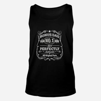 Bonus Dad Gifts Aged Perfectly All Original Parts Young Unisex Tank Top - Seseable
