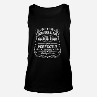 Bonus Dad Gifts Aged Perfectly All Original Parts Young Unisex Tank Top - Seseable