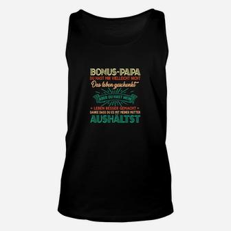 Bonus-Papa Dankeschön Unisex TankTop, Liebevoller Spruch Tee - Seseable