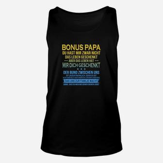 Bonus Papa Unisex TankTop mit inspirierendem Spruch, Geschenkidee - Seseable