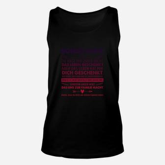 Bonus Papa Unisex TankTop, Personalisiert für Stiefväter mit Spruch - Seseable