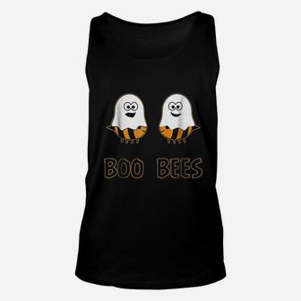 Boo Bees Funny Ghosts And Bees Unisex Tank Top - Seseable