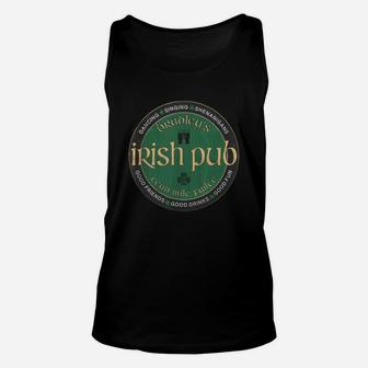 Bradley’s Irish Pub St Patrick’s Day Party Shirt Unisex Tank Top - Seseable