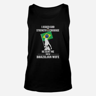 Brazilian Wife Unisex Tank Top - Seseable
