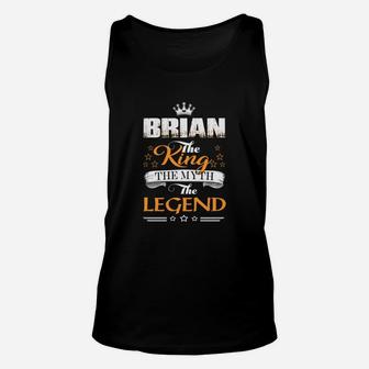 Brian Shirts King Unisex Tank Top - Seseable