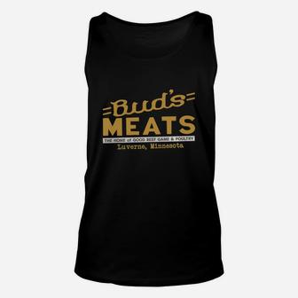 Bud's Meats fargo Unisex Tank Top - Seseable