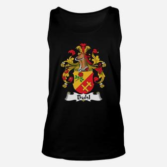 Buhl Family Crest German Family Crests Unisex Tank Top | Seseable CA