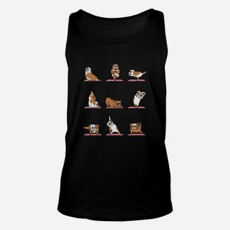 Bulldog - Bulldog Yoga Unisex Tank Top - Seseable