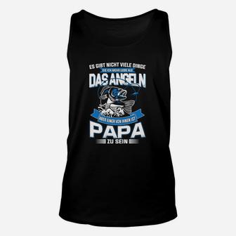 Bulldoggen Papa Unisex TankTop, Väterlicher Stolz mit Spruch - Seseable