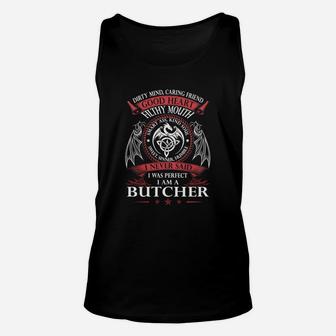 Butcher Good Heart Name Shirts Unisex Tank Top - Seseable