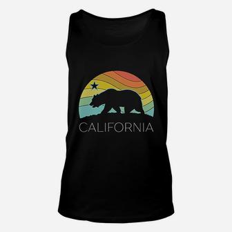California Bear Vintage Beach Cali Unisex Tank Top | Seseable CA