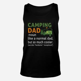 Camping Dad Definition Unisex Tank Top - Seseable