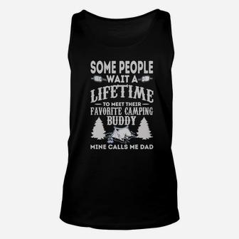 Camping Dad Unisex Tank Top - Seseable